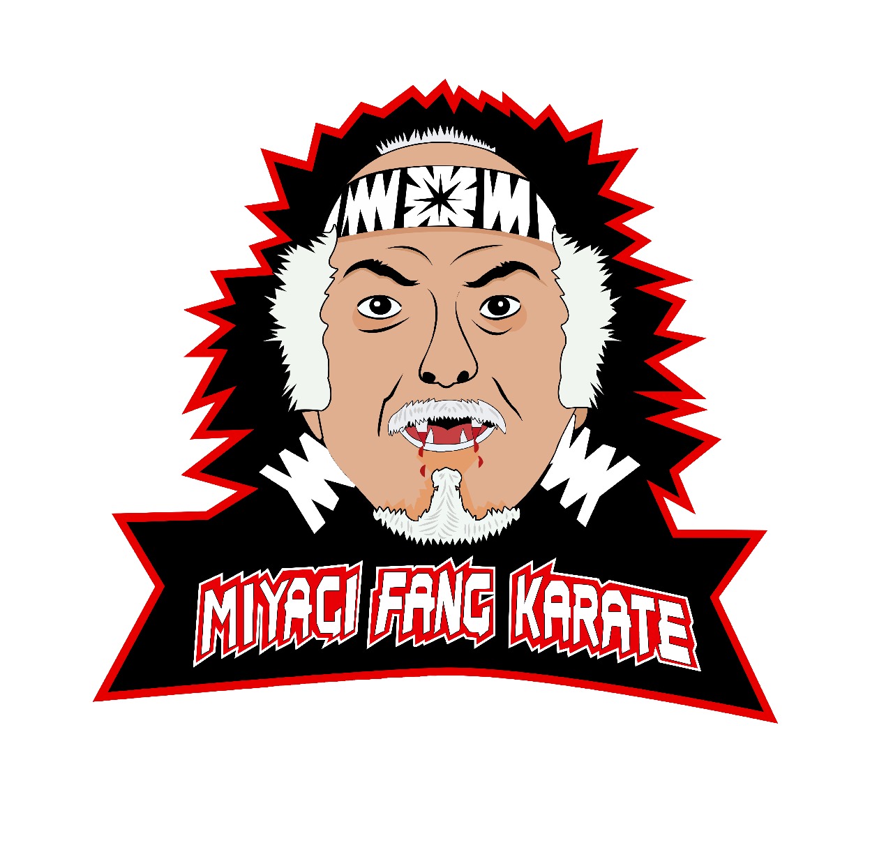 Miyagi Fang Logo design by Hassam Amjad